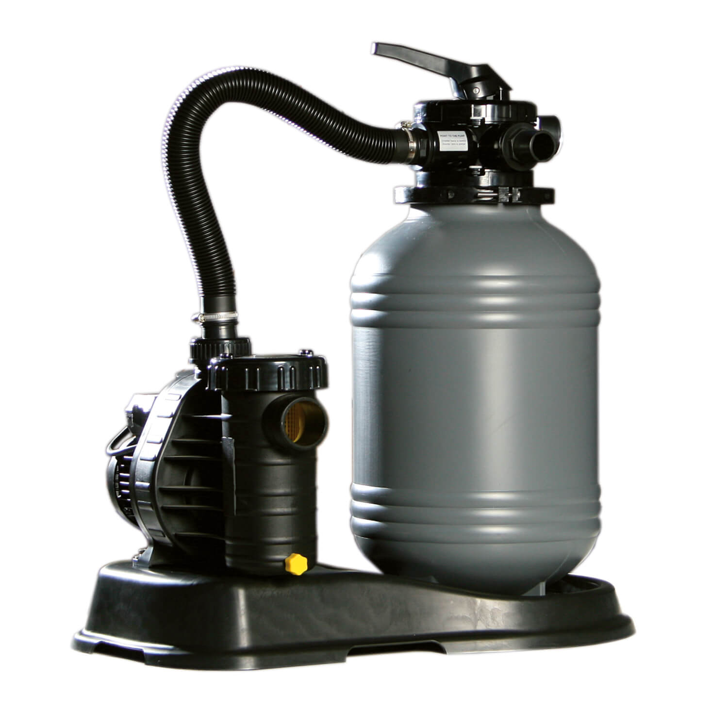 Pool Sandfilteranlage mit Pumpe, BWT HP Aquaplus TopMount POOL